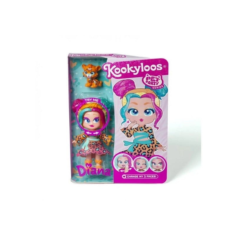 Kookyloos Muñeca Pet Party Surtidos