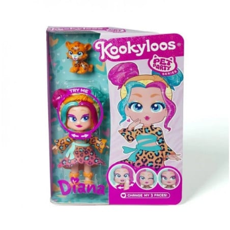 Kookyloos Muñeca Pet Party Surtidos