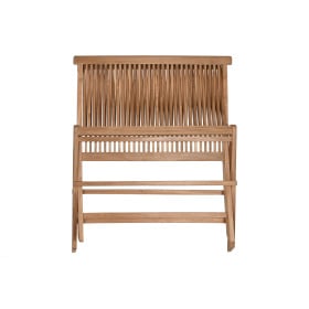 banco plegable teca color natural 2