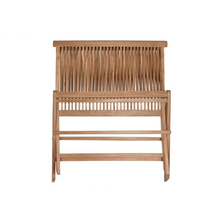 Banco de Jardín Plegable de Madera de Teca