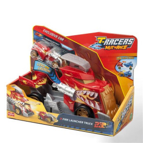 T-Racers Camión Lanzador Fire Launcher