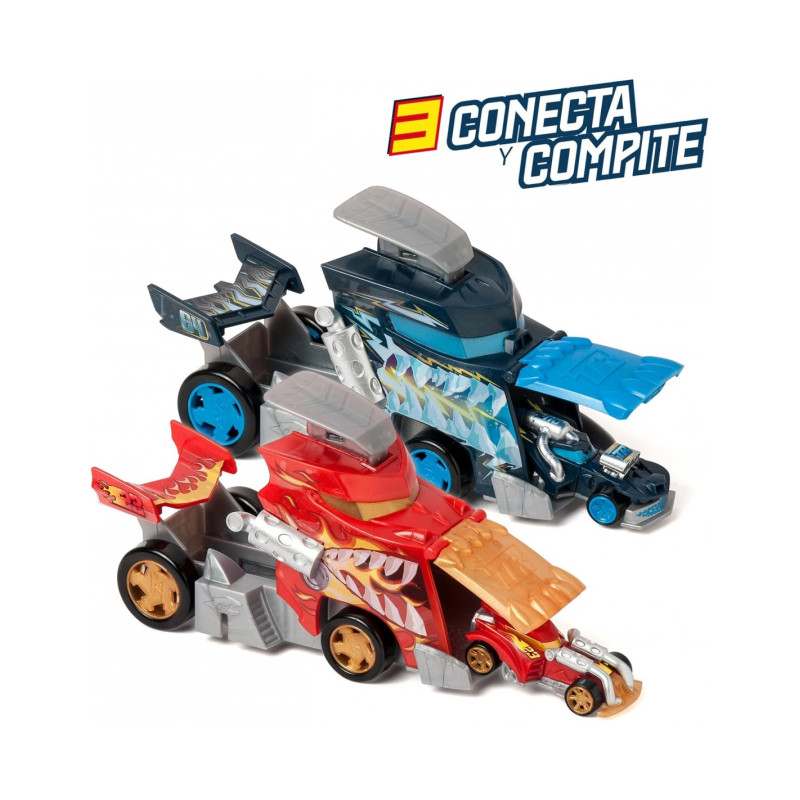 T-Racers Camión Lanzador Fire Launcher