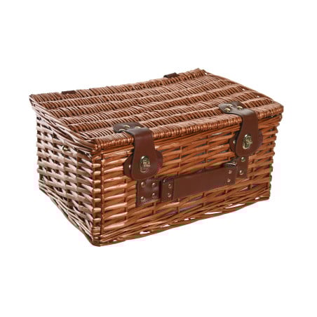 CESTA PICNIC MIMBRE SET 10 PIEZAS
