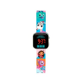 Reloj LED La Casa De Muñecas De Gabby 2