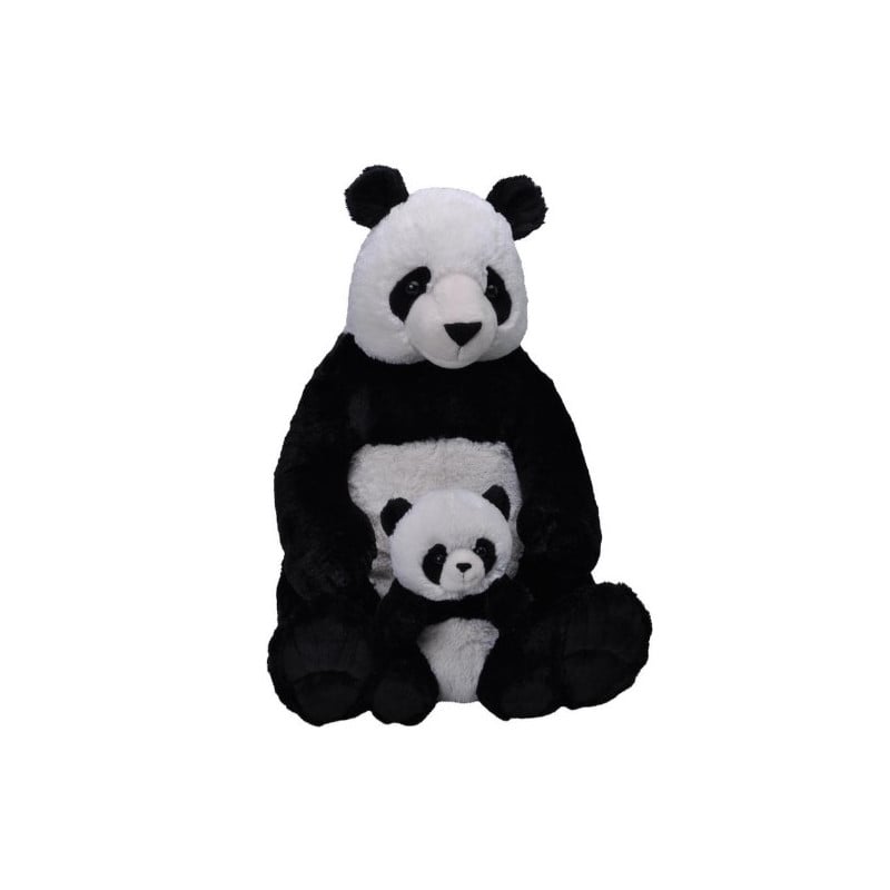 Peluche Mamá y Bebé Jumbo Panda