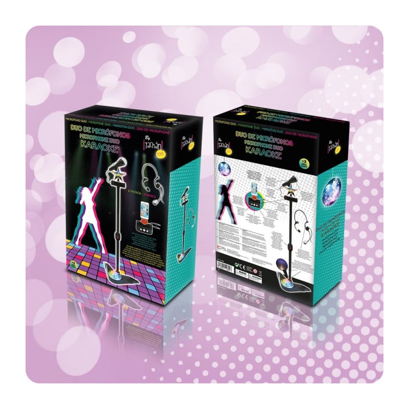 Microfono De Karaoke De Pie Disco