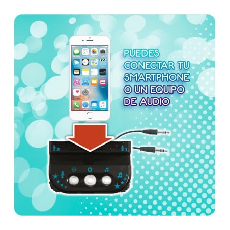 Microfono De Karaoke De Pie Disco