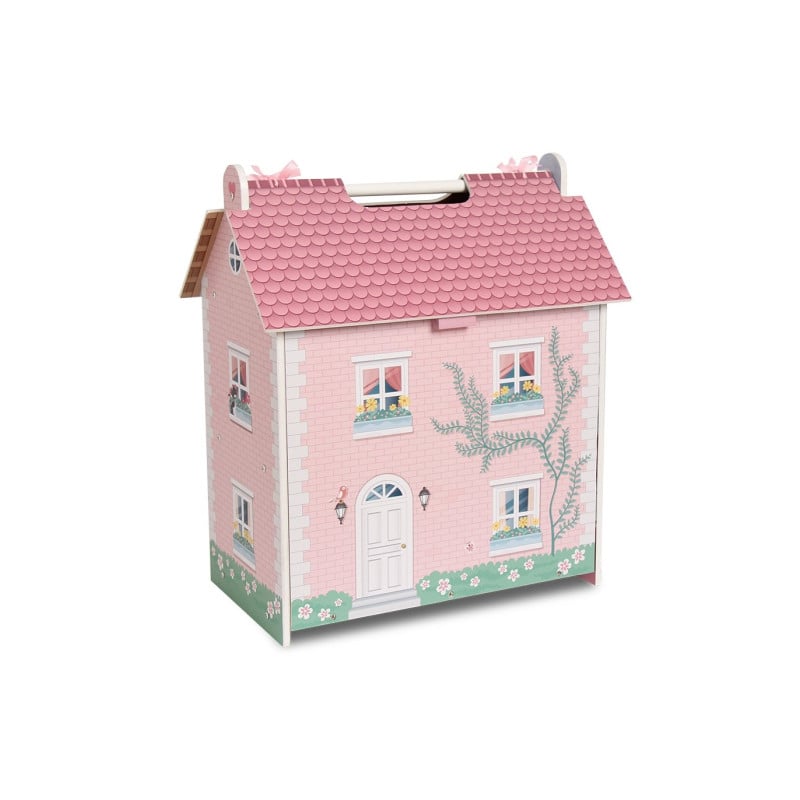 Casa De Madera De Muñecas Pocket Portati