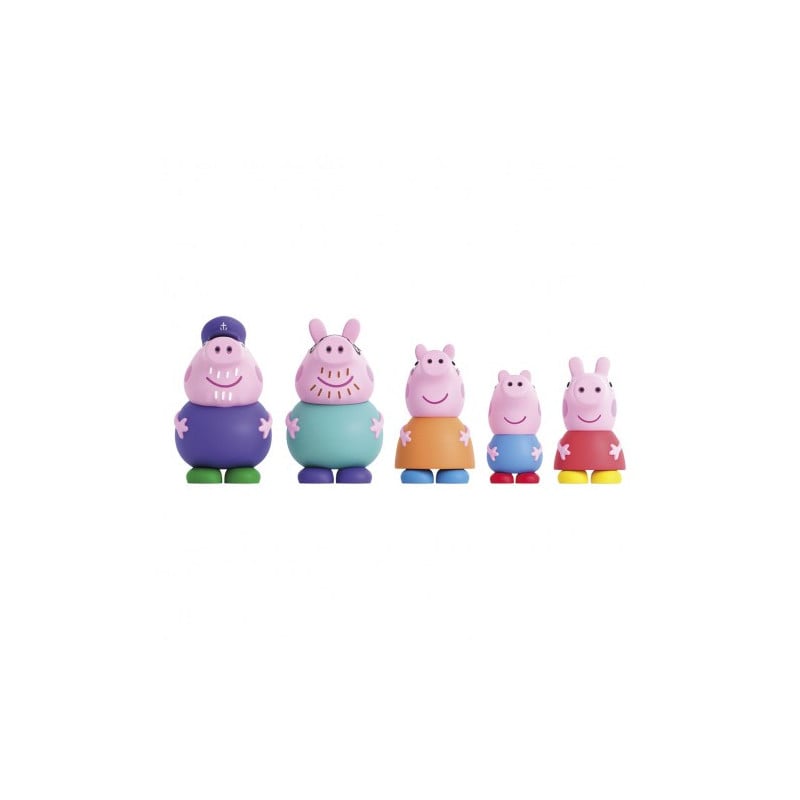 Figuras De Baño Peppa Pig Familia