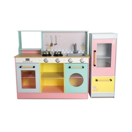 Cocina De Madera 4 Modulos 2 En 1