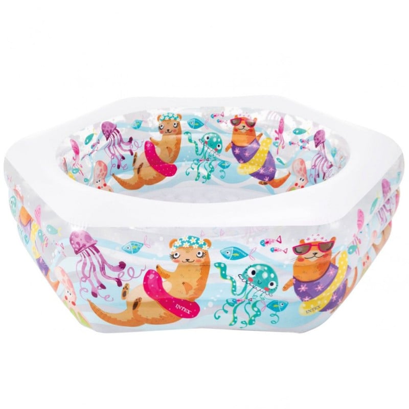 Piscina Hinchable Acuario 191x178x61 Cm