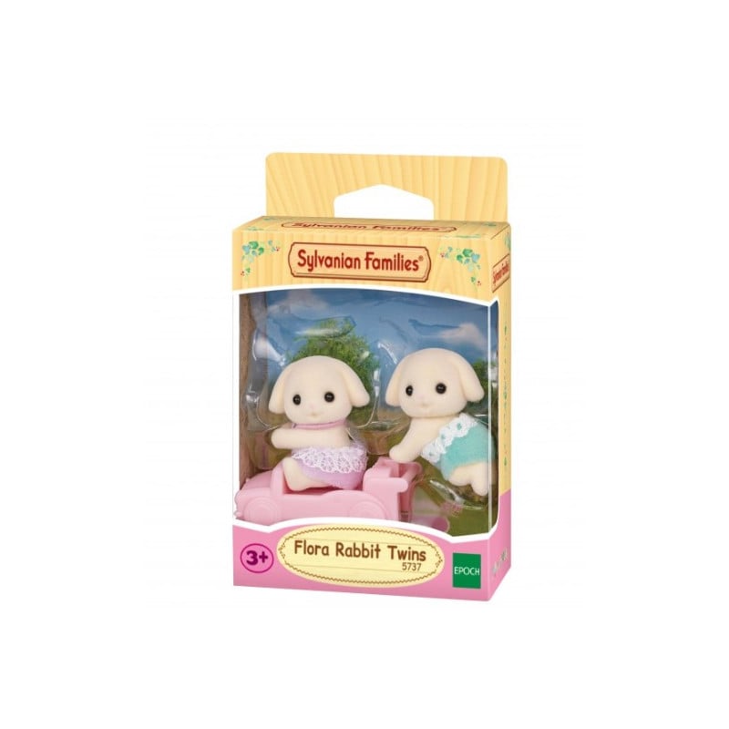 Sylvanian Families Set Gemelos Conejo Flora