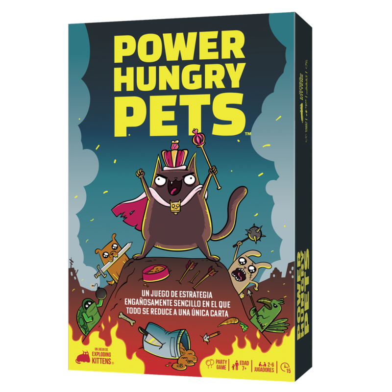 power hungry pets juego de mesa