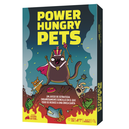 power hungry pets juego de mesa