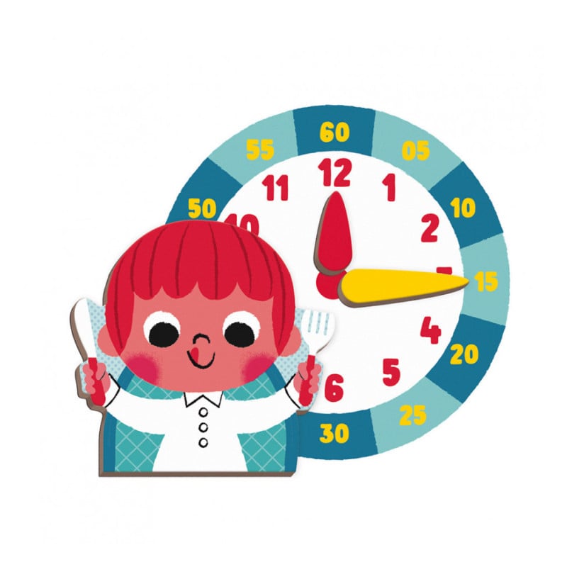 Libro Magnético Aprendo la Hora