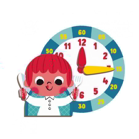 Libro Magnético Aprendo la Hora