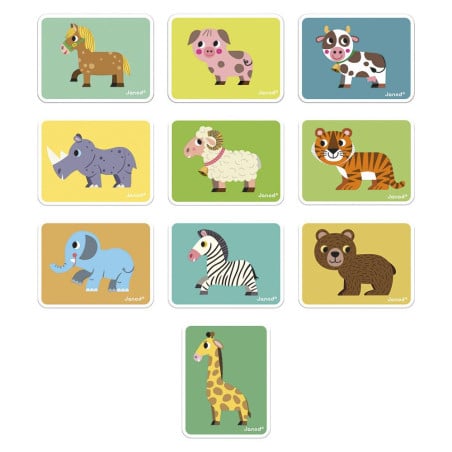 Libro Magnético Animales Janod