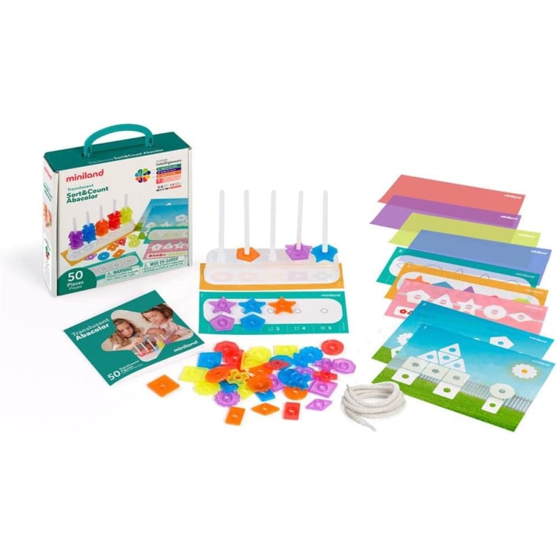 ábaco translúcido miniland