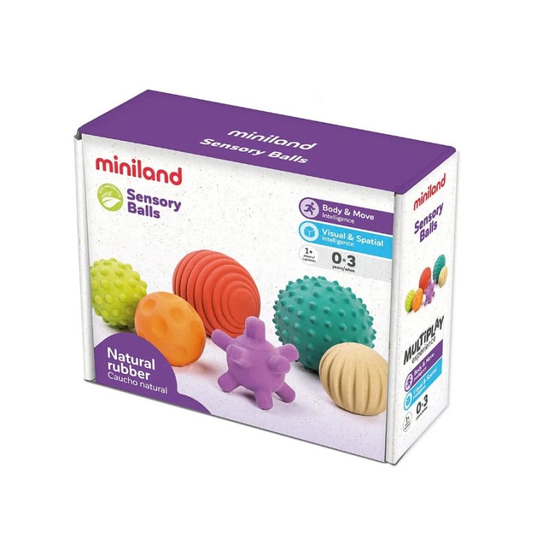 Set Pelotas Sensoriales Miniland