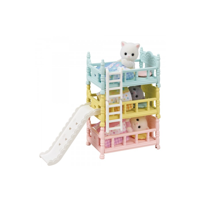 Sylvanian Families Set Triple Literas