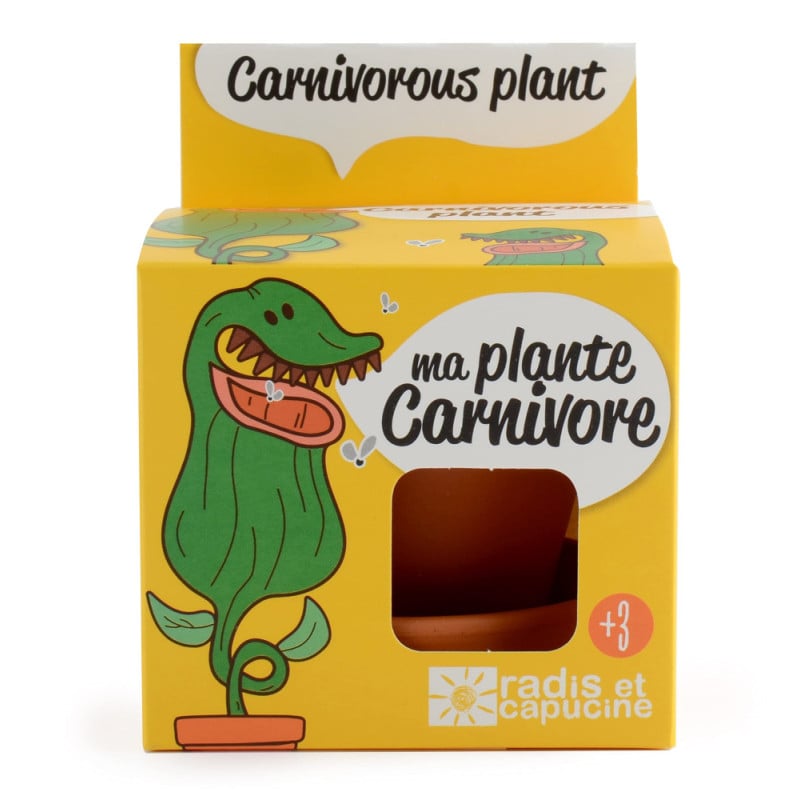 Kit para Plantar Planta Carnívora