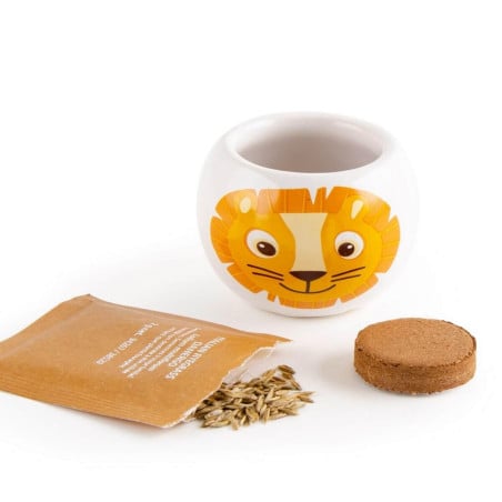 Kit Jardinería Cerámica León/Elefante