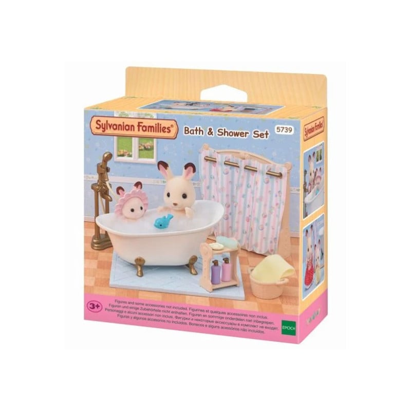 Sylvanian Families Set Ducha y Baño