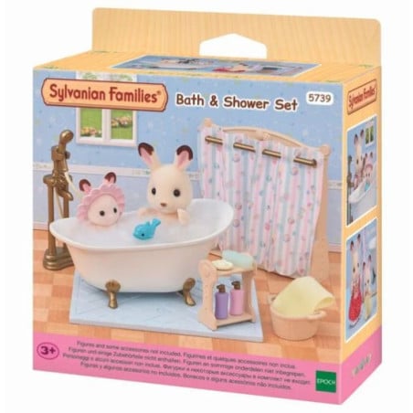 Sylvanian Families Set Ducha y Baño