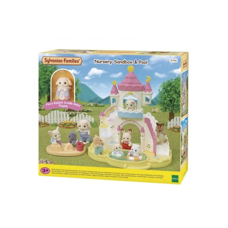 Sylvanian Caja de Arena y Piscina de La Guardería