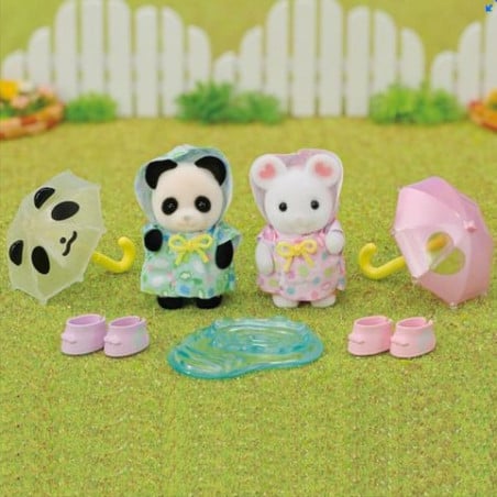 Sylvanian Families Día Lluvioso en La Guardería