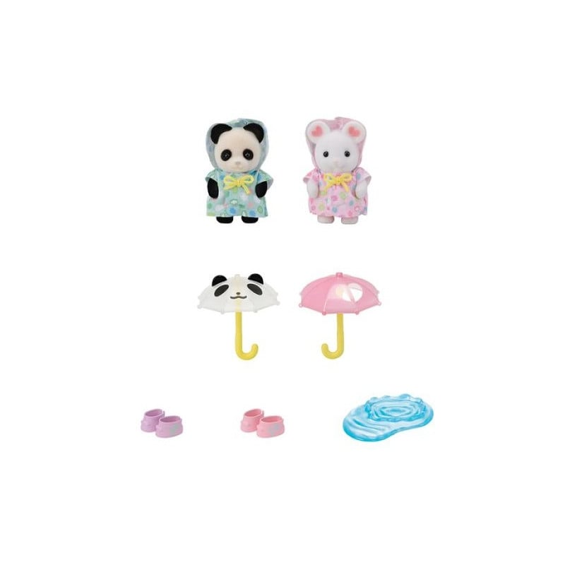 Sylvanian Families Día Lluvioso en La Guardería