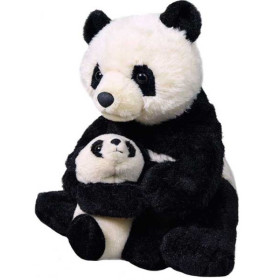 Peluche Mamá y Bebé Panda