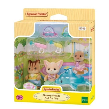 Sylvanian Families Piscina en La Guardería