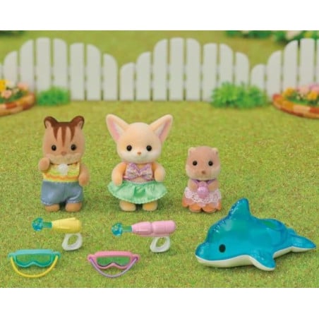 Sylvanian Families Piscina en La Guardería