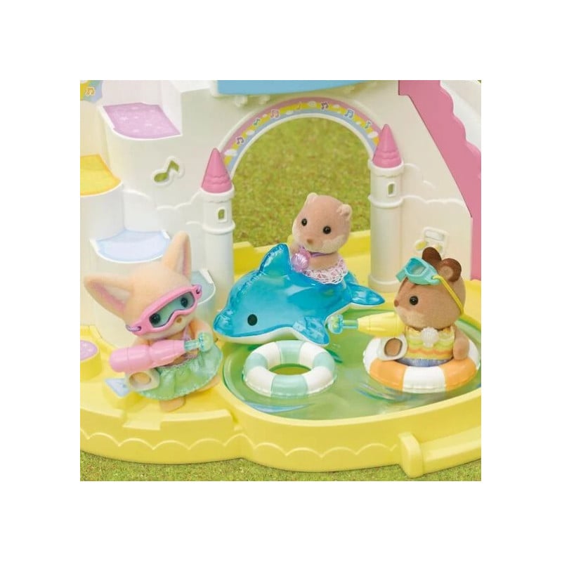 Sylvanian Families Piscina en La Guardería