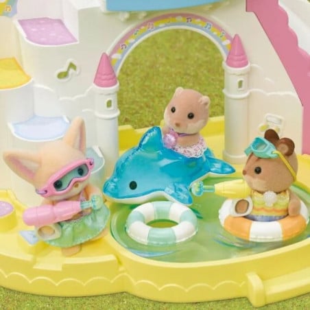 Sylvanian Families Piscina en La Guardería