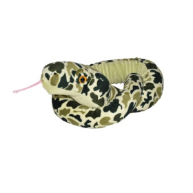 Peluche Serpiente Camuflaje Verde