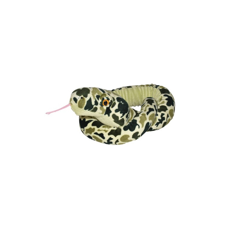 Peluche Serpiente Camuflaje Verde