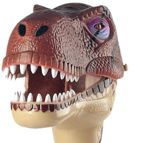 Pincher Dino T-Rex Marrón