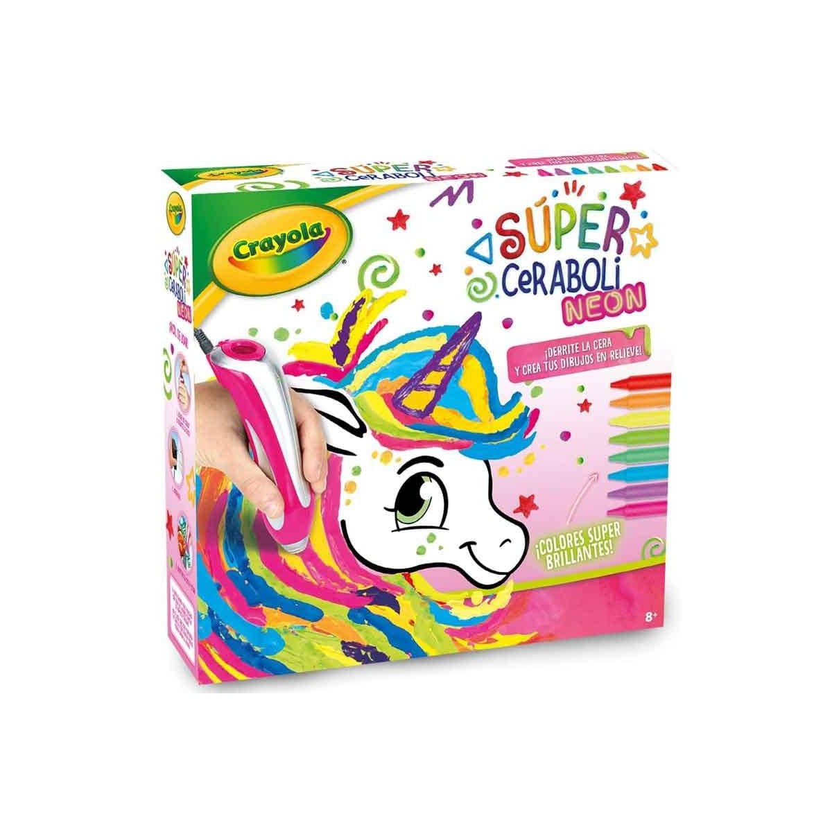 Super Ceraboli Unicornio Neón
