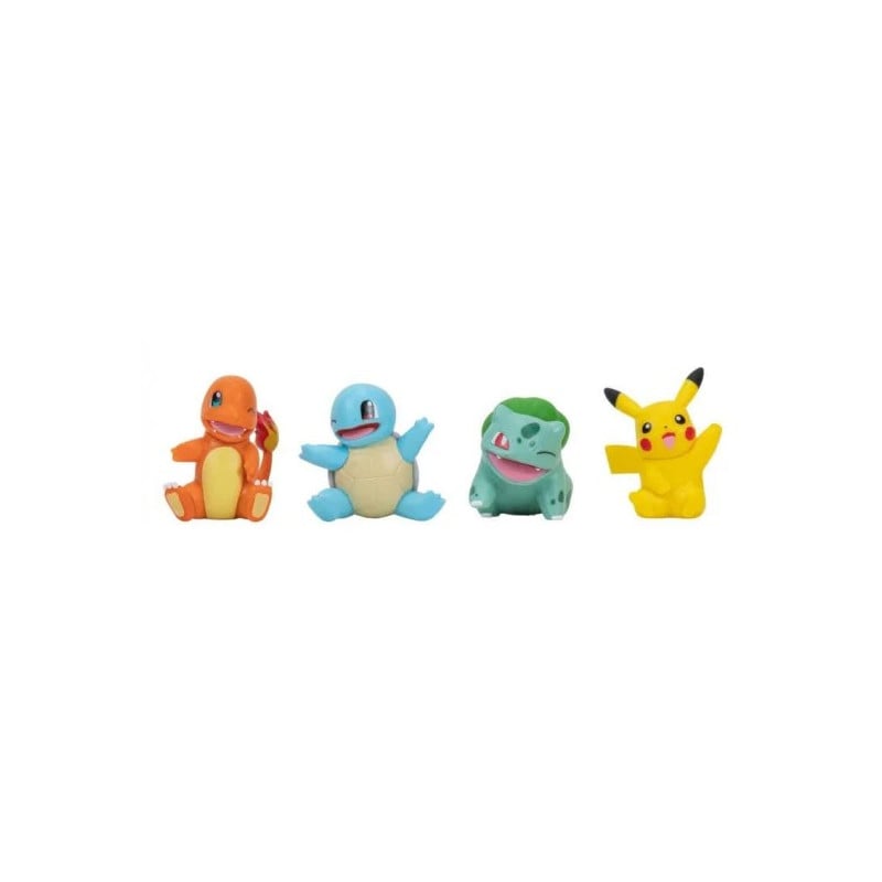 Pokemon Pack 4 Figuras Kanto