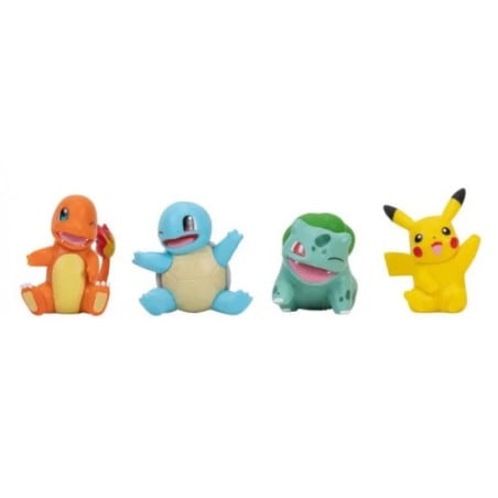 Pokemon Pack 4 Figuras Kanto