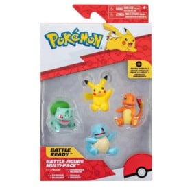 Pokemon Pack 4 Figuras Kanto