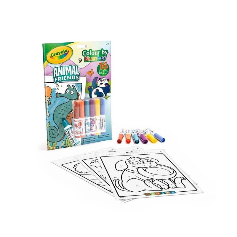 Libro Para Colorear Animal Friends