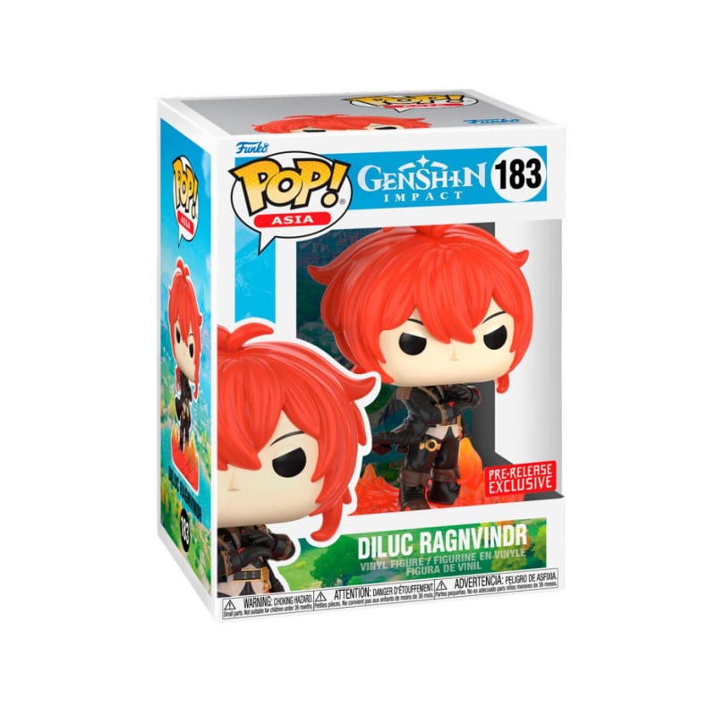 Funko Pop Genshin Impact Diluc Ragnvindr