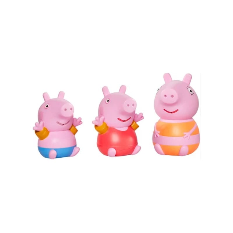 Familia Peppa Pig Salpica En El Baño