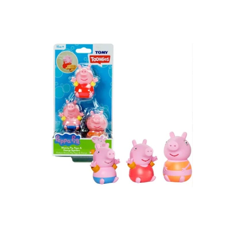 Familia Peppa Pig Salpica En El Baño