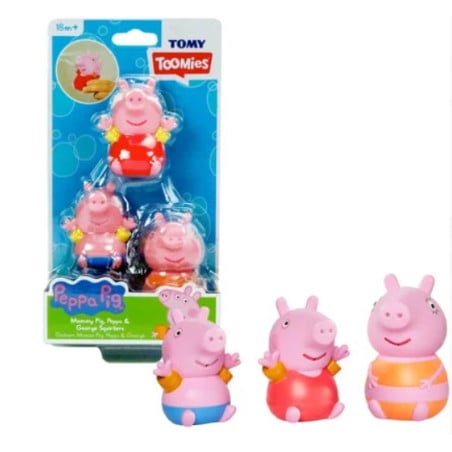 Familia Peppa Pig Salpica En El Baño
