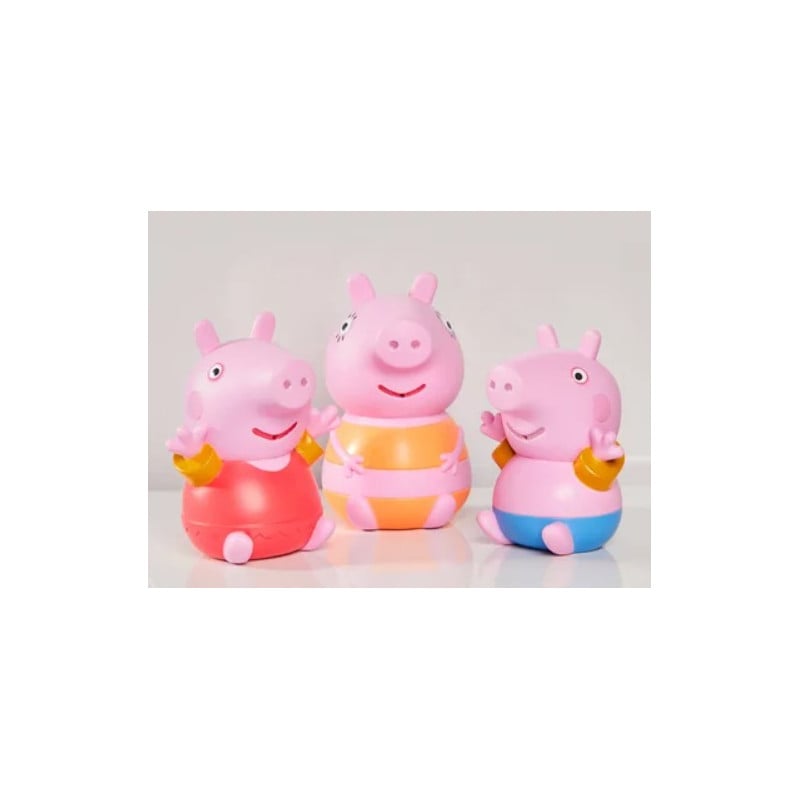 Familia Peppa Pig Salpica En El Baño