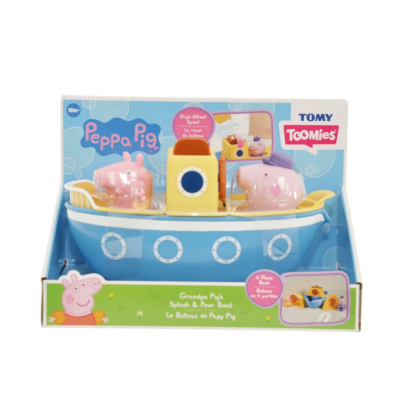 Barco De Baño Del Abuelo Pig